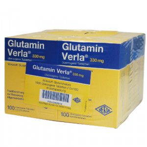 GLUTAMIN VERLA überzogene Tabletten