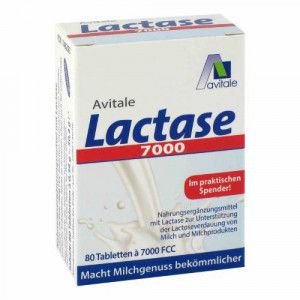 LACTASE 7.000 FCC Tabletten im Spender